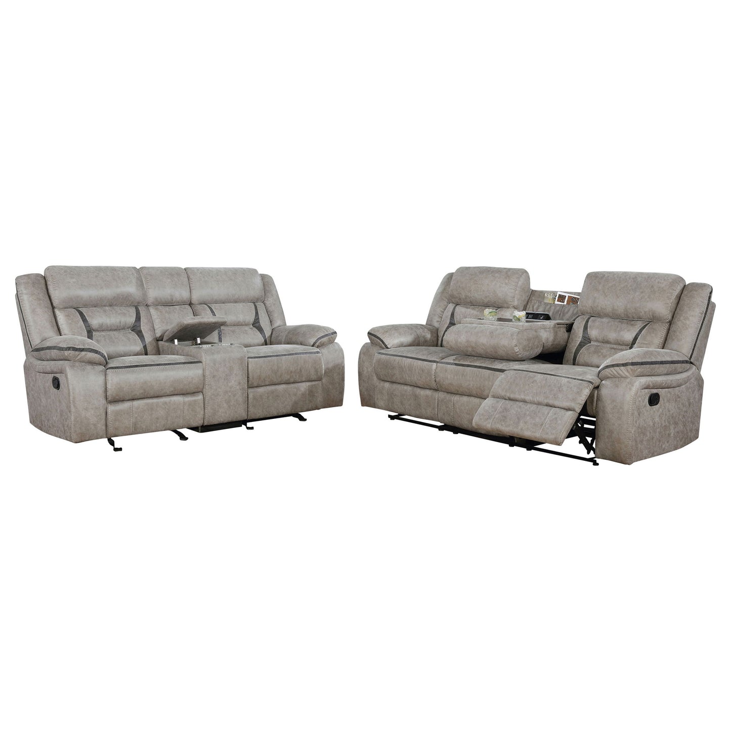 Brazelton - 2 Piece Pillow Top Arm Motion Living Room Set