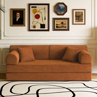 Convertible Sleeper Sofa Bed, Floor Lounge Couch For Living Room