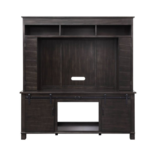 Apison - Entertainment Center (Include 91617Fir) - Espresso