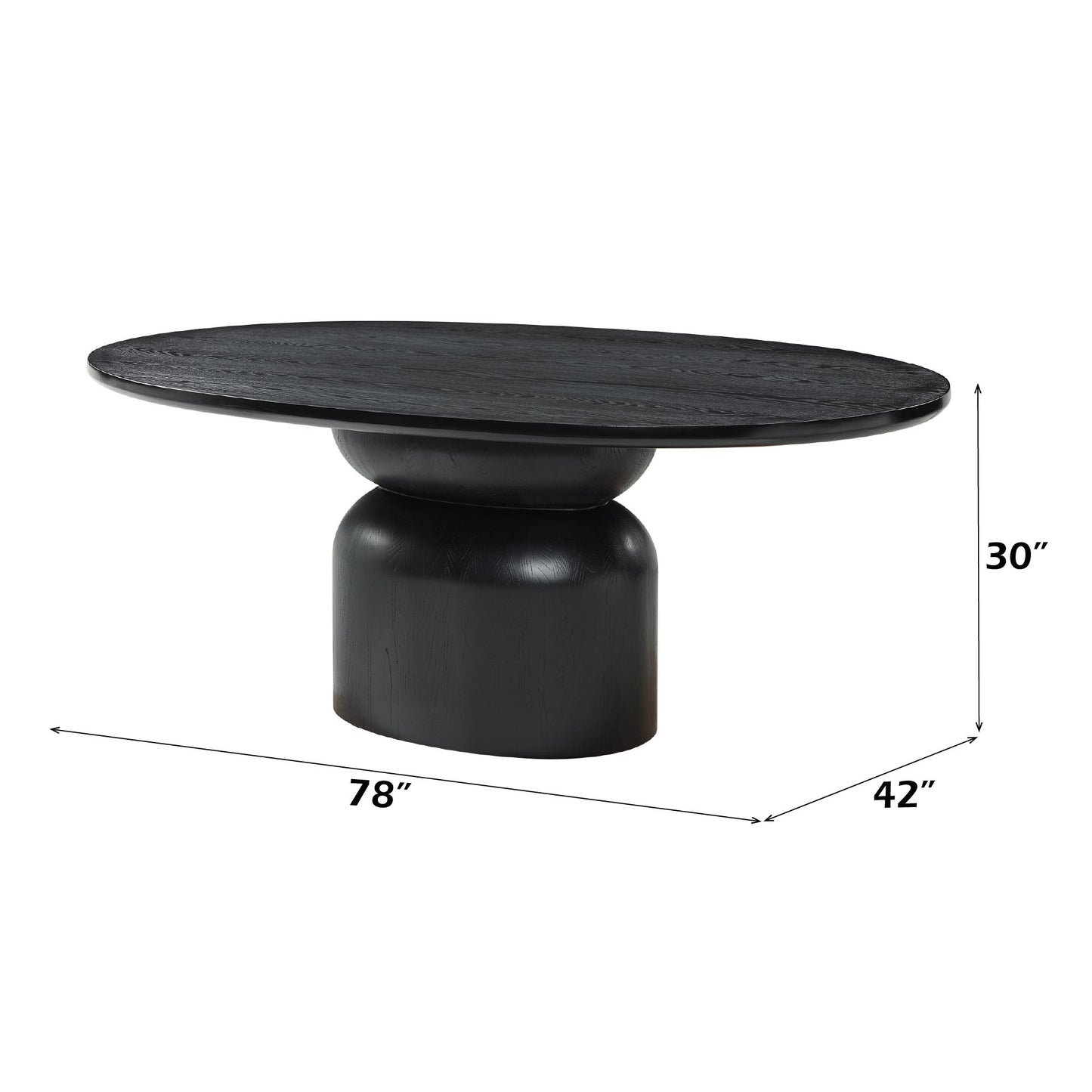 Marioly - Dining Table - Black