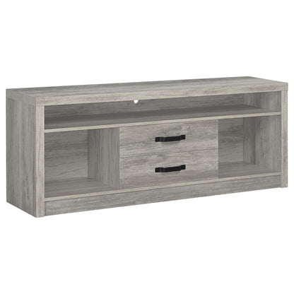 Conifer - 3 Piece TV Entertainment Center With Storage - Gray
