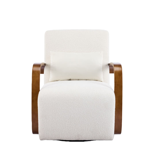 360° Swivel Accent Chair - Beige