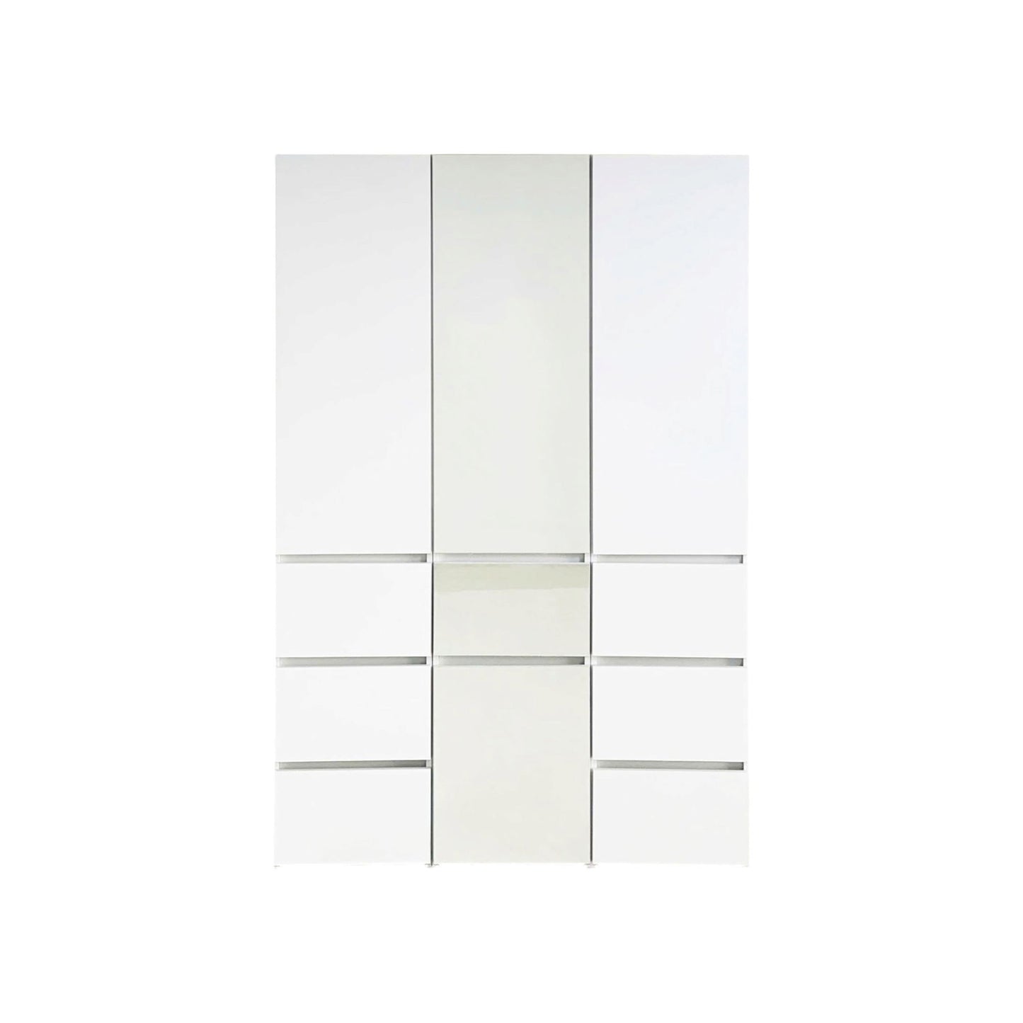 Elise - Modular Closet System & Mirror - White