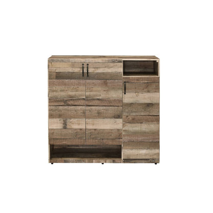 Howia - Shoe Cabinet - Rustic Gray Oak