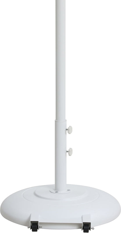 Amalfi - Patio Umbrella - White Base / White Pole