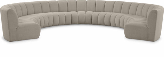 Infinity - 9 Piece Boucle Modular Sectional