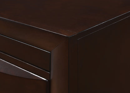 Emily - Queen 5 Piece Bedroom Set - Cherry