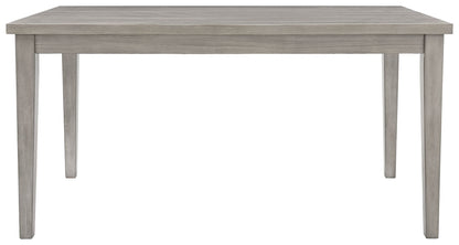 Parellen - Rectangular Dining Room Table - Gray