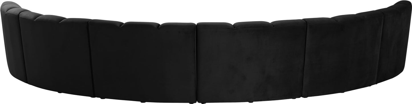Infinity - 6 Piece Velvet Modular Sectional