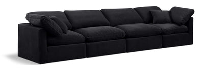 Indulge - Velvet 4 Seat Modular Sofa