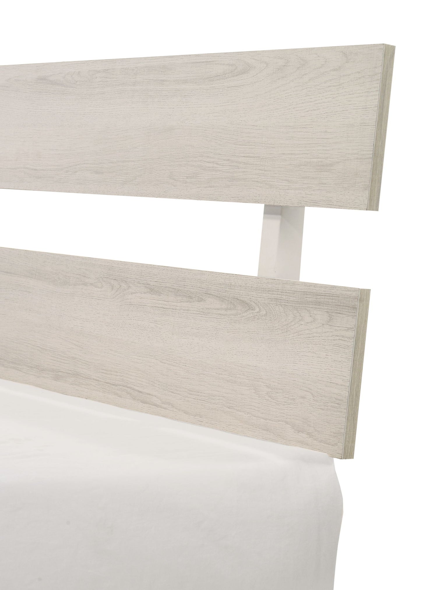 Atticus - Queen Platform Bed In One Box - White