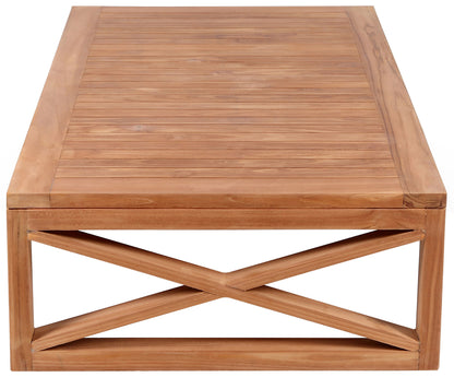 Anguilla - Teak Outdoor Coffee Table - Natural