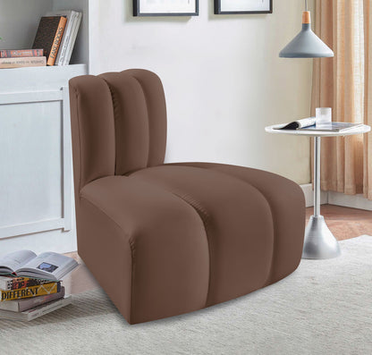 Arc - Faux Leather Reverse Corner Chair