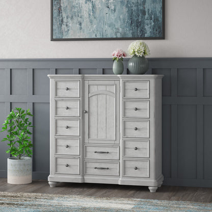 22 Drawer Master Chest With Cabinet - Gray