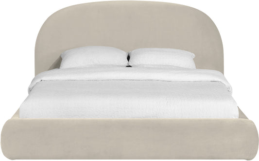Celine - Upholstered Bed - Cream