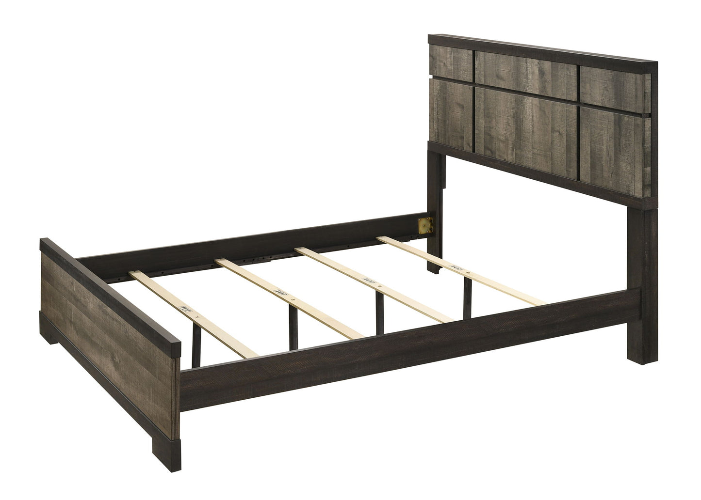 Remington - Queen 5 Piece Bedroom Set - Dark Brown