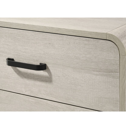 5 Drawer Tall Chest Storage Furniture With Ample Drawer Space - Antique White