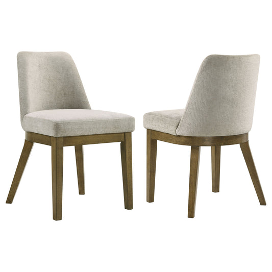 Bryant - Upholstered Dining Side Chair (Set of 2) - Light Tan