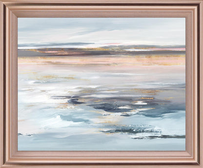 Shoreline Mist - 28" x 34" Framed Wall Art