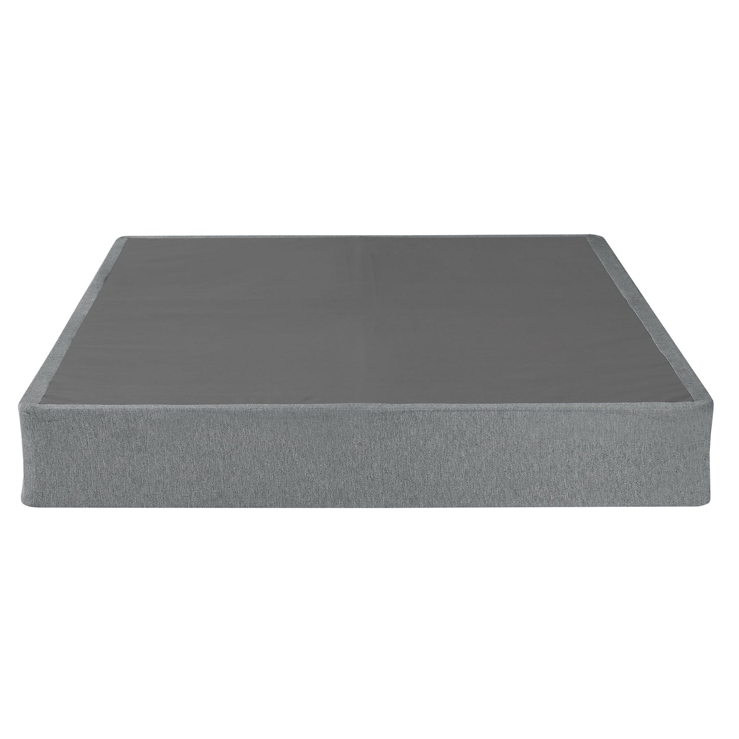 Foldable 9" Twin Size Metal Mattress Box Spring Foundation Bedroom Furniture Bed Base - Gray