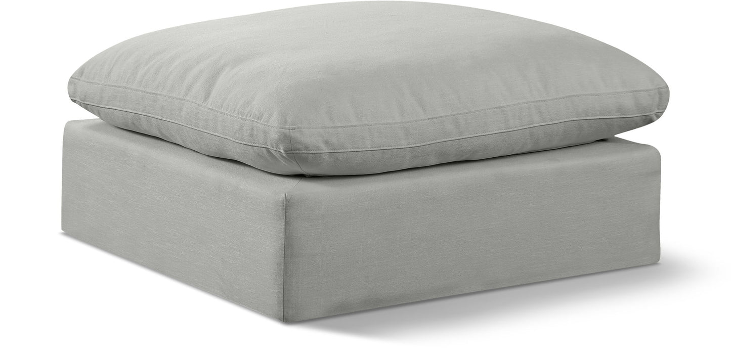 Comfy - Linen Ottoman