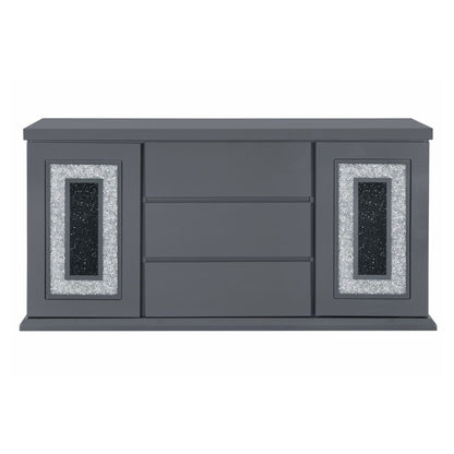 Ariya - Buffet With Clear Glass Inlay