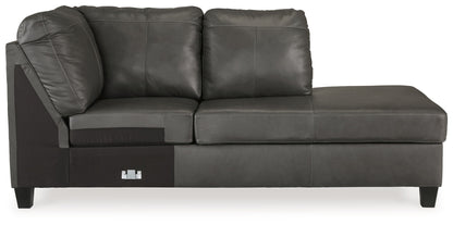 Valderno - Raf Corner Chaise - Fog