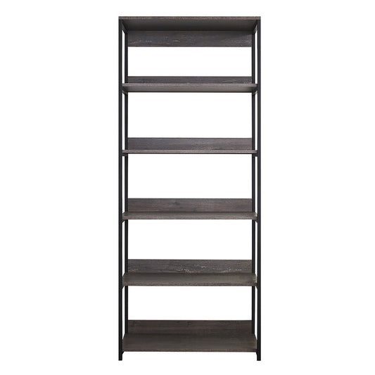 Monica - And Walk-In Closet With 5 Shelves Construction - Gray