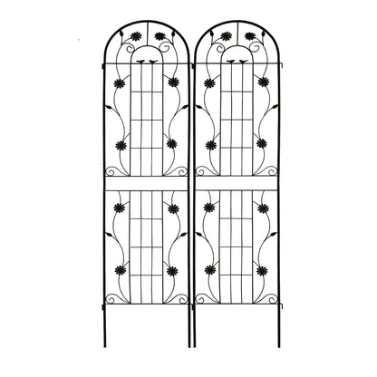 Metal Garden Trellis Rustproof Trellis For Climbing Plant Outdoor Flower Support