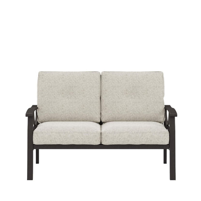 All-Weather Loveseat 2 Seats Sofa With Cushions