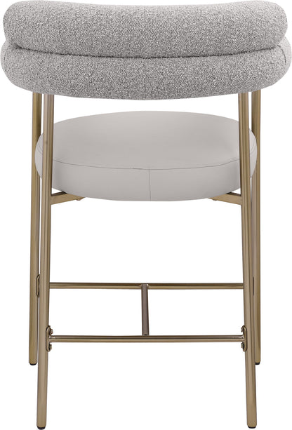 Blake - Counter Stool With Bronze Legs (Set of 2)
