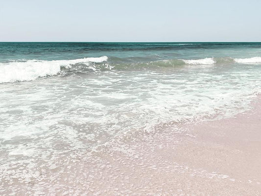 Shoreline Pleasure By Nan (Framed) - Light Blue