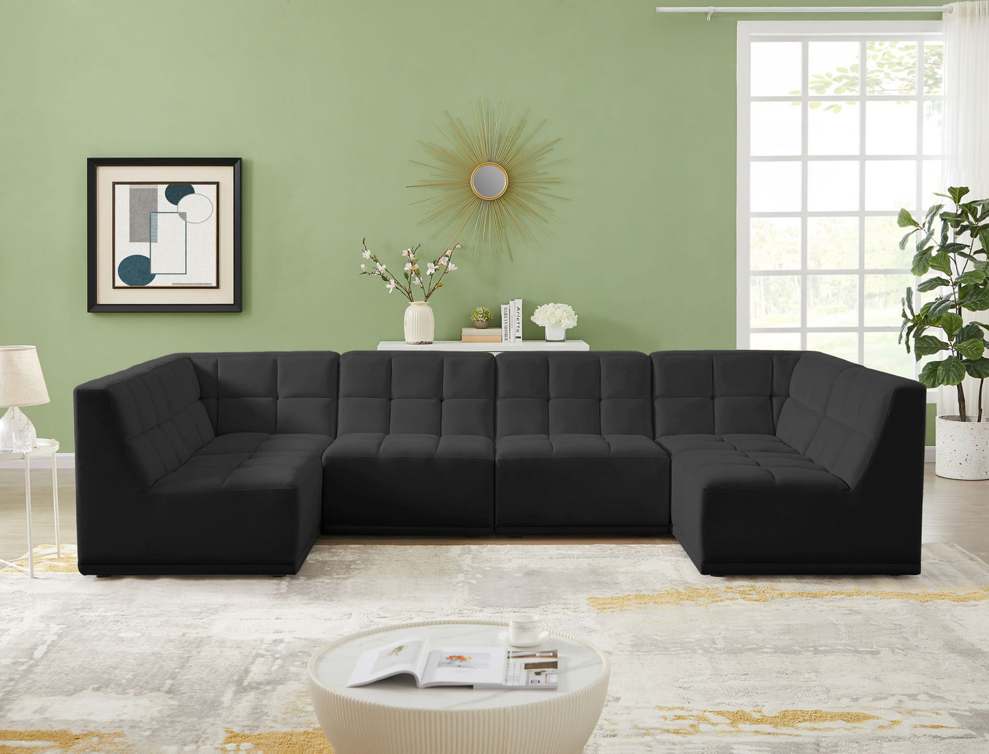 Relax - 6 Piece Modular Sectional
