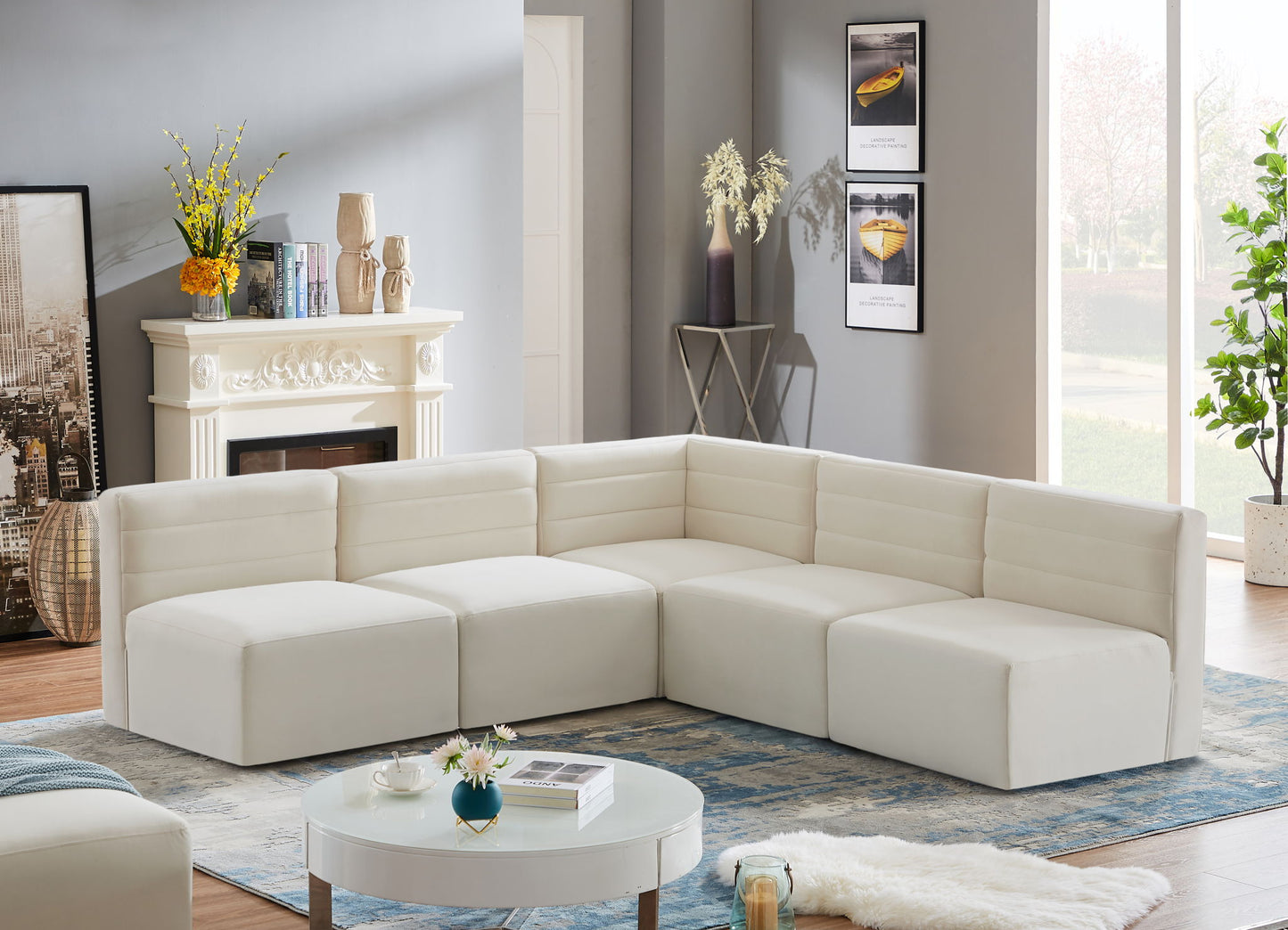 Quincy - 5 Piece Modular Sectional