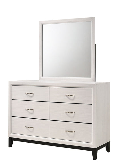 Akerson - Queen 4 Piece Bedroom Set - White