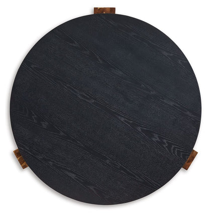 Breenmore - Occasional Table Set (Set of 2) - Black / Natural