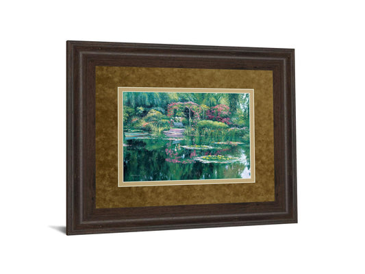 Swamp Scene - Framed Print Wall Art - Green
