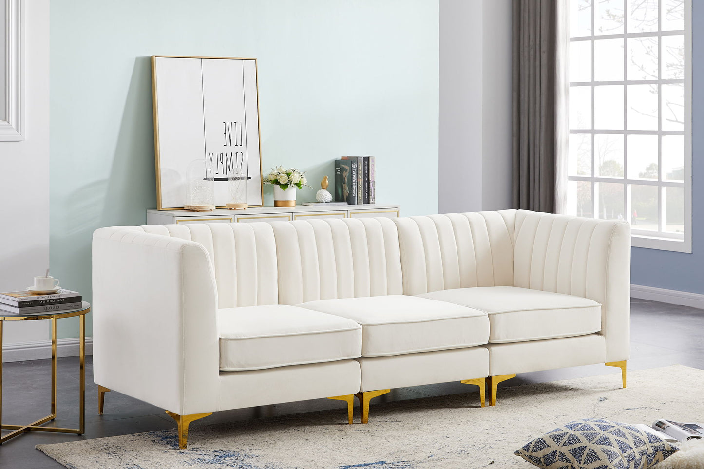 Alina - 3 Piece Modular Sectional