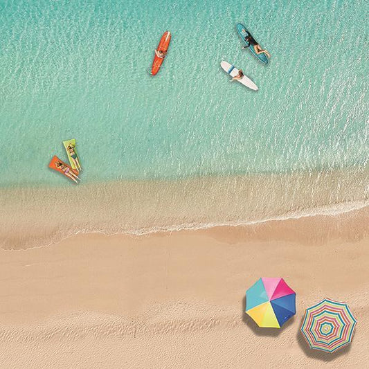 Fun In The Sun By Katrina Craven (Small) - Light Blue