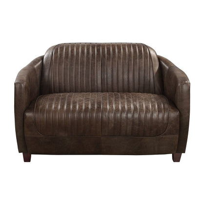 Brancaster - Loveseat - Antique Slate Top Grain Leather