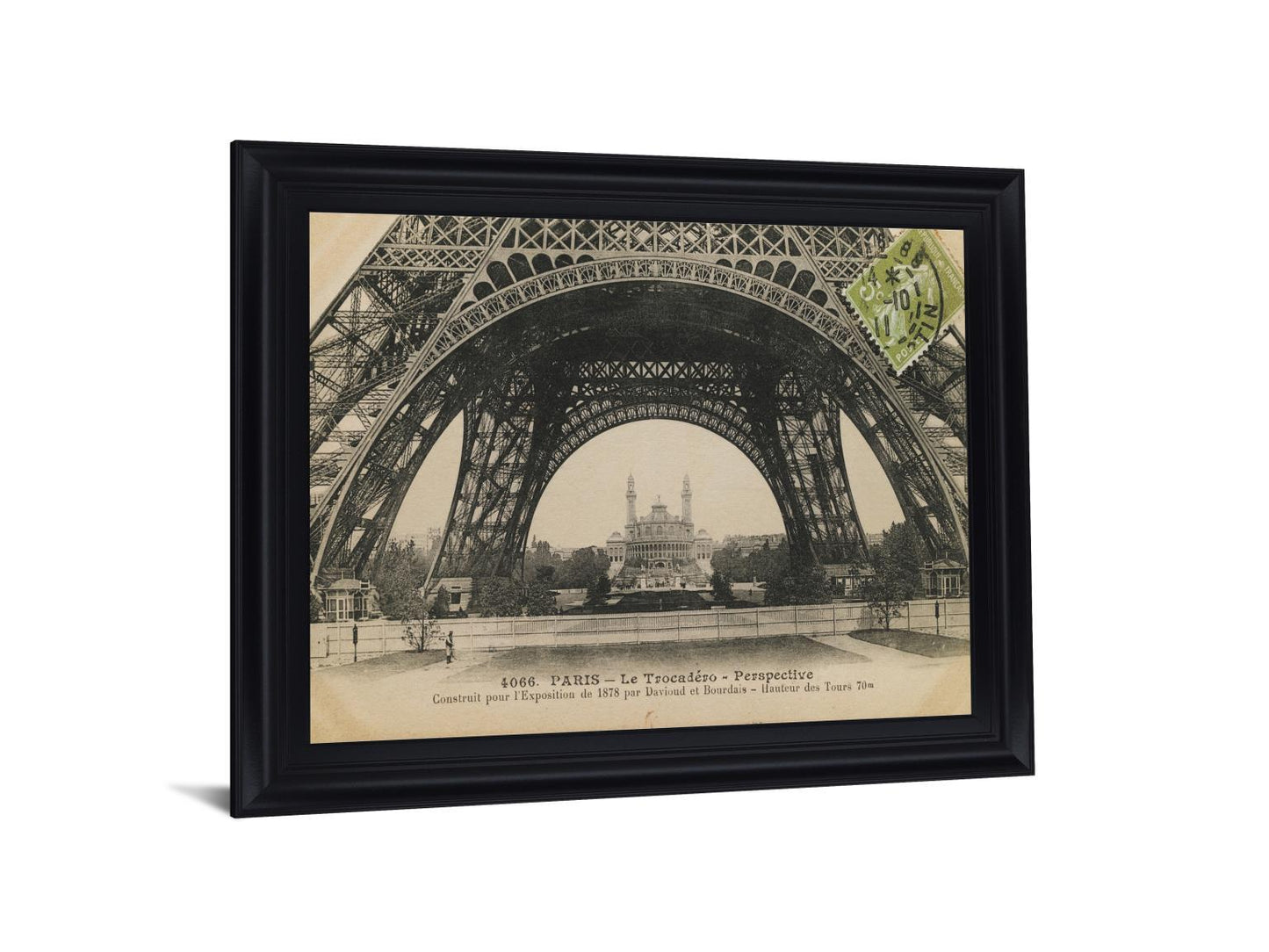 Archway to Paris - 28" x 34" Framed Wall Art