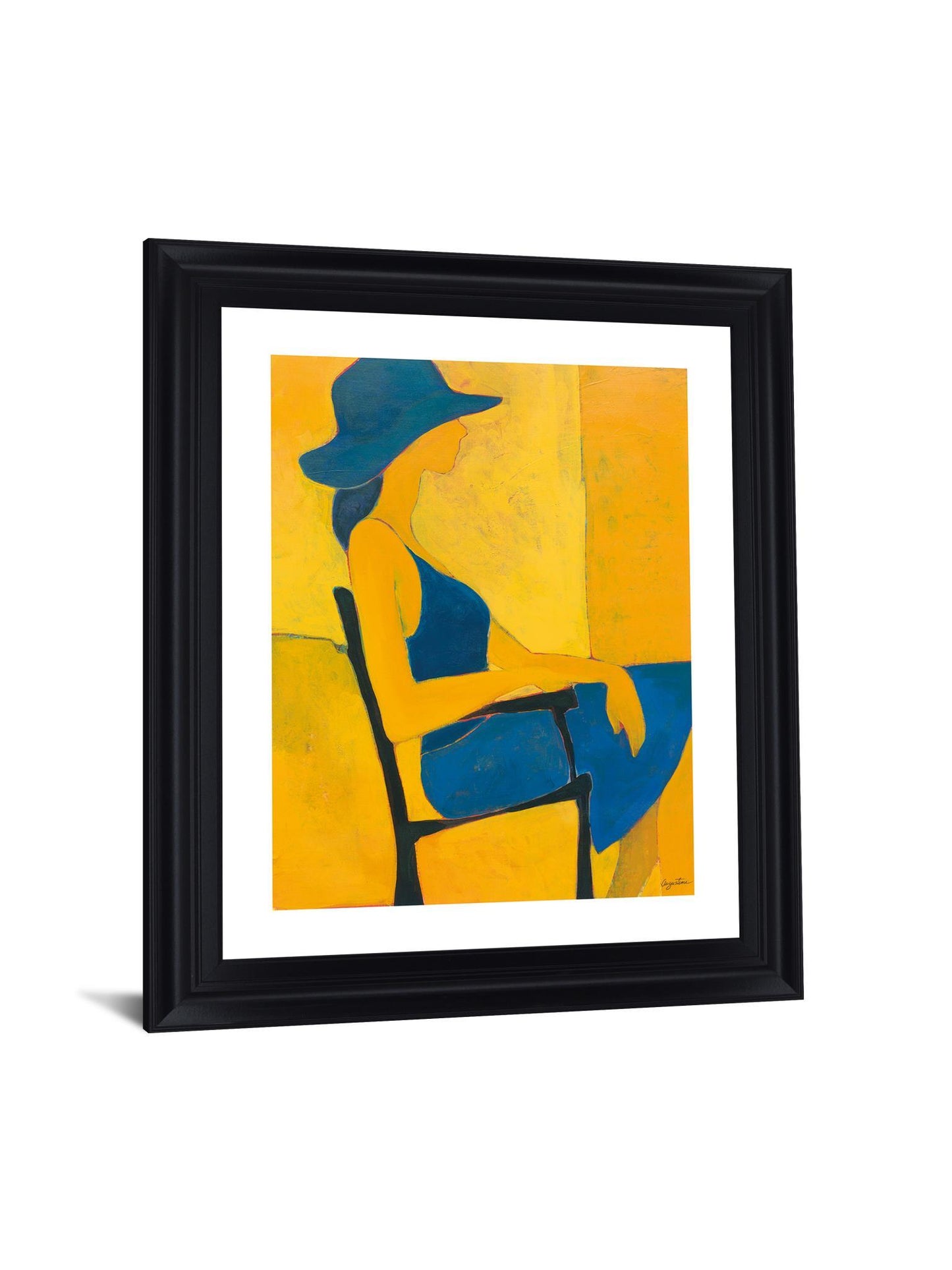 Golden Leisure - 28" x 34" Framed Wall Art