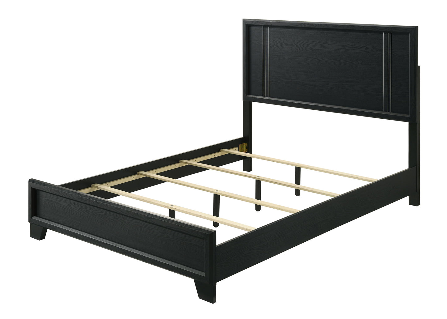 Charlie - Queen 4 Piece Bedroom Set - Charcoal