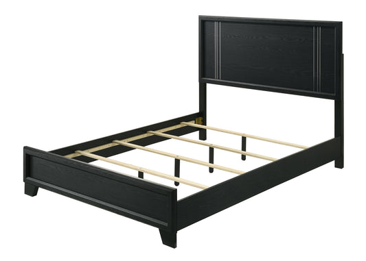 Charlie - Queen 4 Piece Bedroom Set - Charcoal