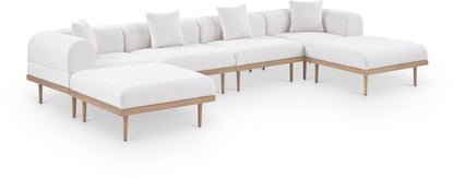 Laguna - 6 Piece 142" Outdoor Patio Modular Sectional