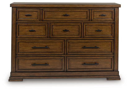 Taffenbrook - Dresser - Medium Brown