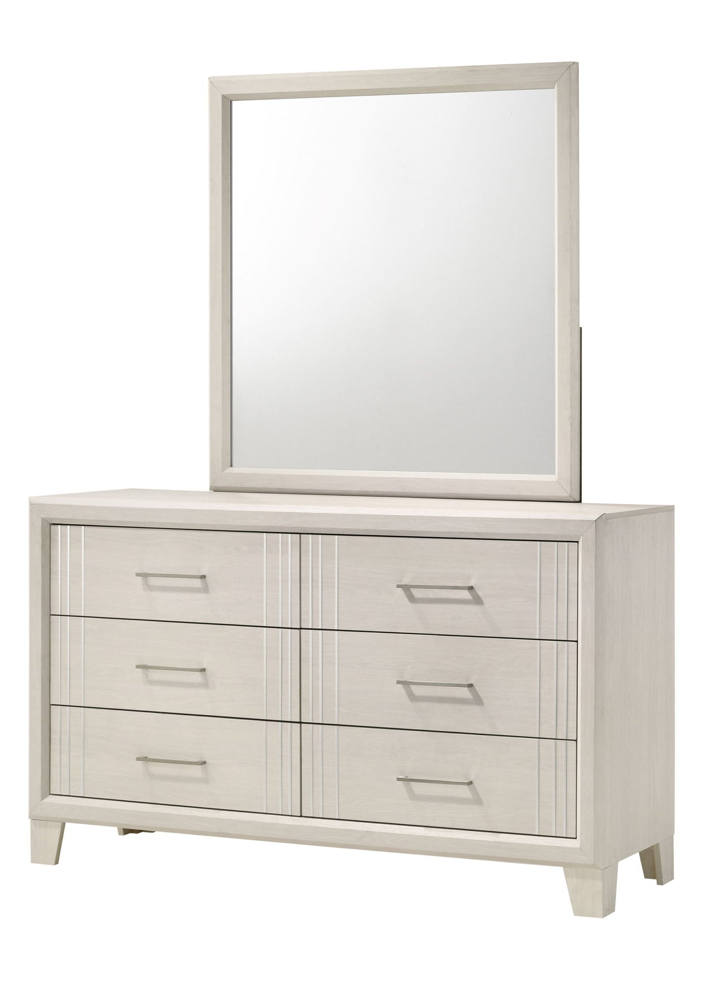 Charlie - Queen 4 Piece Bedroom Set - White
