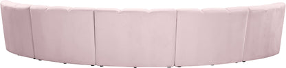Infinity - 5 Piece Velvet Modular Sectional
