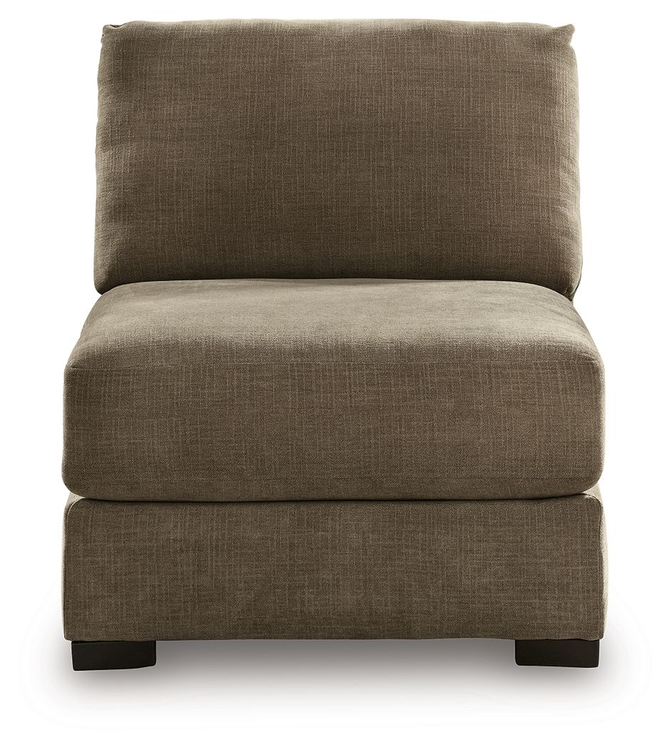 Camellia-Court - Armless Chair - Coffee