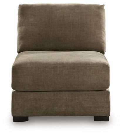 Camellia-Court - Armless Chair - Coffee